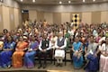 PM Modi congratulates women scientists at ISRO on Chandrayaan-3 successful landing | WATCH