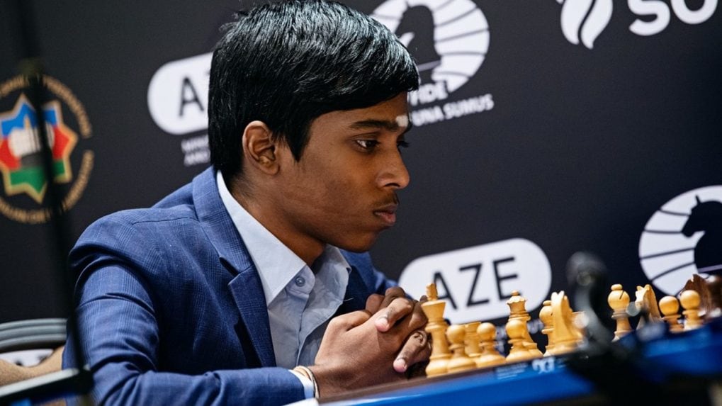 Praggnanandhaa VS Abdusattorov Tata Steel Chess India - Rapid