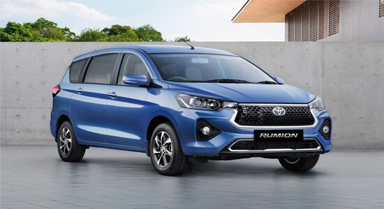 Toyota unveils Ertiga-based ‘Rumion’ MPV in India – check features ...