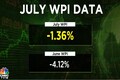 July WPI inflation in the negative territory for the fourth-consecutive month