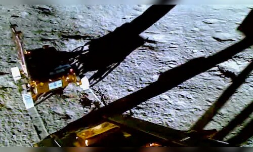 Chandrayaan 3 landing update: Pragyan rover ramps on Moon from Vikram ...