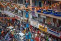 Watch | Colourful Janmashtami procession in Dwarka, Dahi Handi celebrations in Mumbai and more