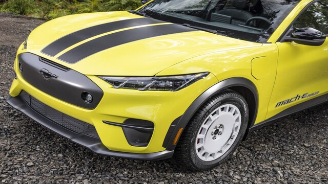 Ford unveils Mustang Mach-E Rally with 486HP, 879Nm torque and off-road ...