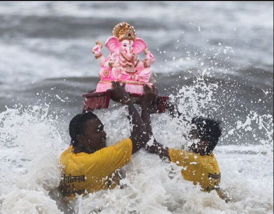 Ganpati Visarjan 2023 Heavy Rainfall Likely In Ratnagiri Imd Issues Yellow Alert In Mumbai 7046