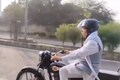 Watch | Haryana CM Manohar Lal Khattar rides a motorcycle to promote Car-free Day in Karnal
