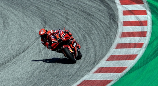 Viacom18 will be the new destination for the motorsports fans in India as the first-ever MotoGP race in India, MotoGP Bharat will be shown on Jiocinemas and Sports18. (Image: Reuters)