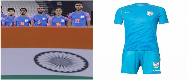 New Year, new kit for Indian football team