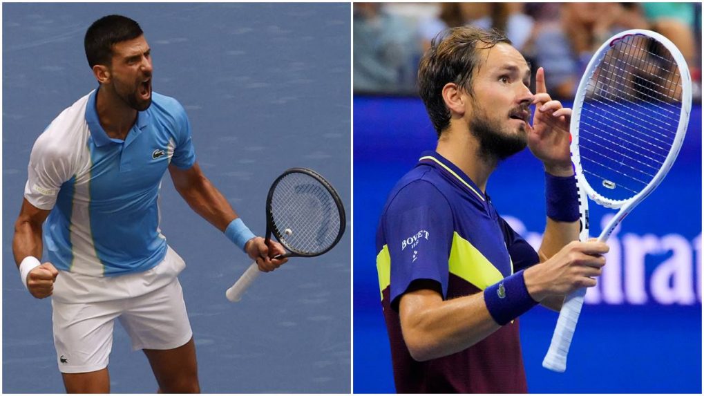 US Open 2023 Finals Daniil Medvedev to meet Novak Djokovic in summit clash after beating Carlos Alcaraz