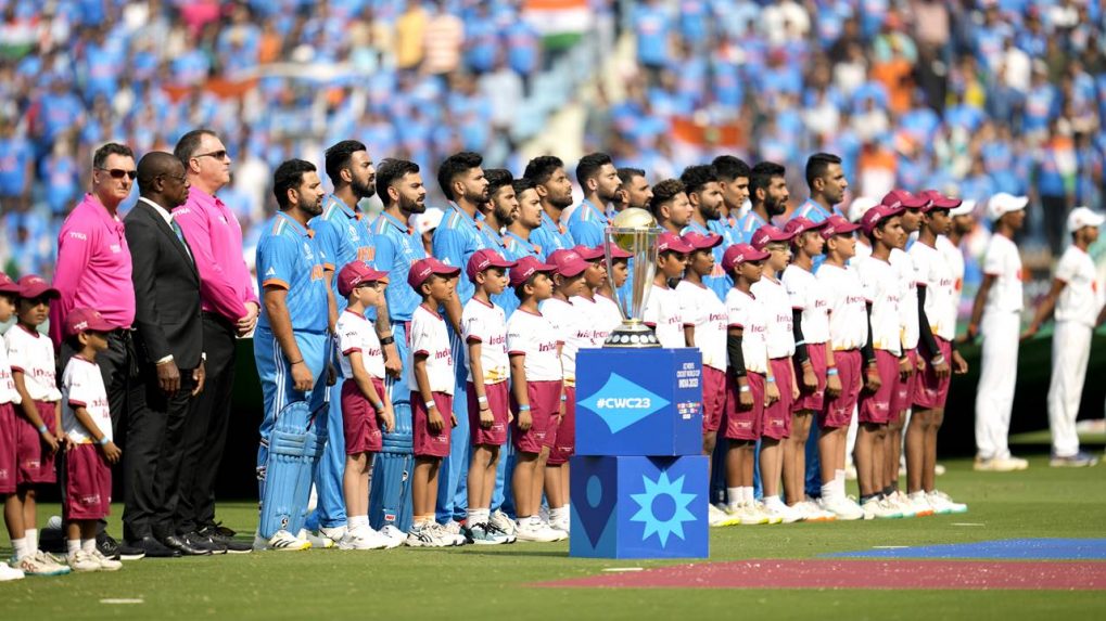 World Cup: India vs England: Indian cricket team pays tribute to Bishan  Singh Bedi by sporting black armbands in Men's ODI World Cup clash - The  Economic Times