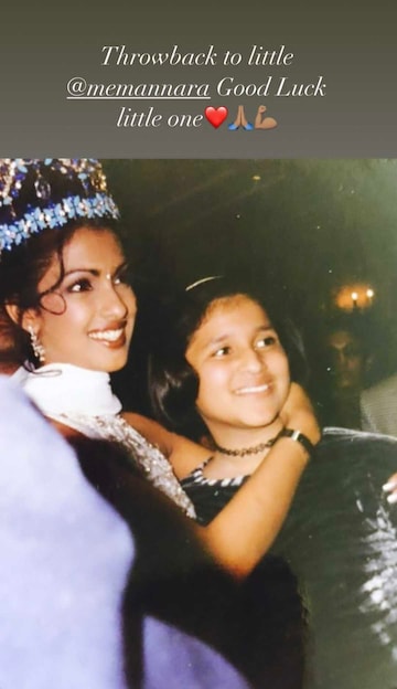Bigg Boss 17: Priyanka Chopra shares cousin Mannara Chopra's childhood  picture, sends best wishes