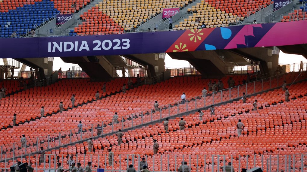 Narendra Modi Stadium Weather Yesterday - India 2023