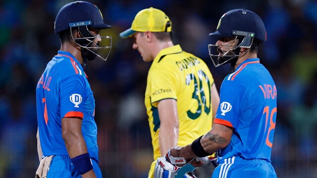 IND vs AUS World Cup 2023: Virat Kohli and KL Rahul hit fifties as ...