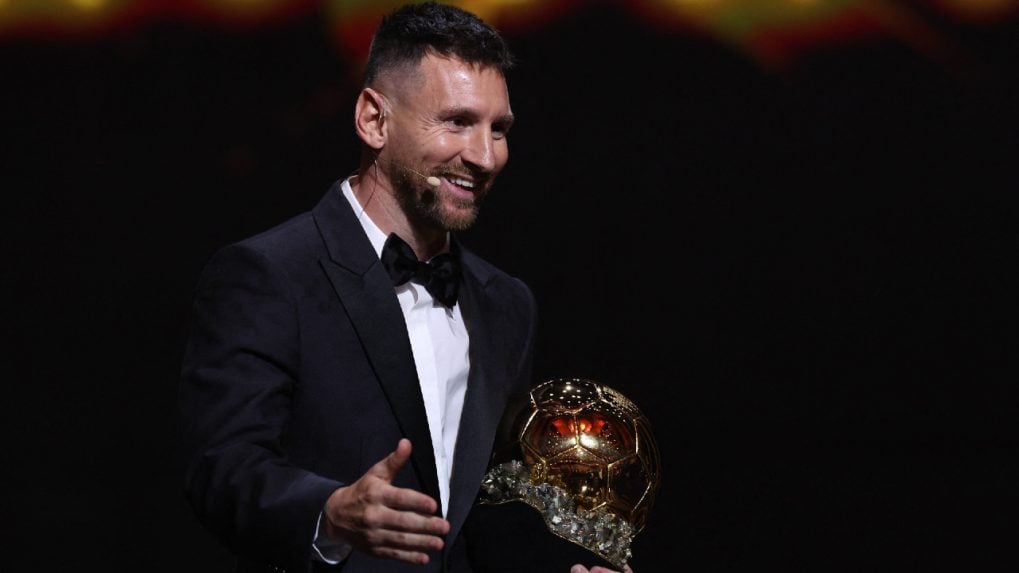 Lionel Messi Wins His Record Eighth Ballon d'Or for Argentina's