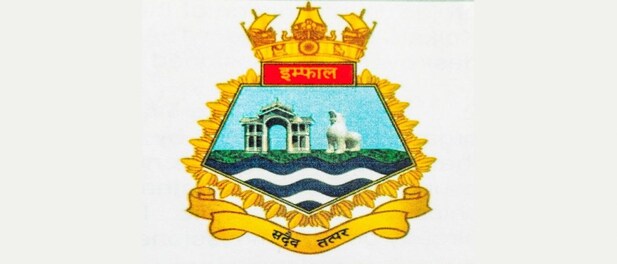 Defence Minister Rajnath Singh unveils INS Imphal crest, symbolising ...