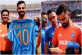 Sachin Tendulkar gifts Virat Kohli his signed jersey ahead of the ODI World Cup Final