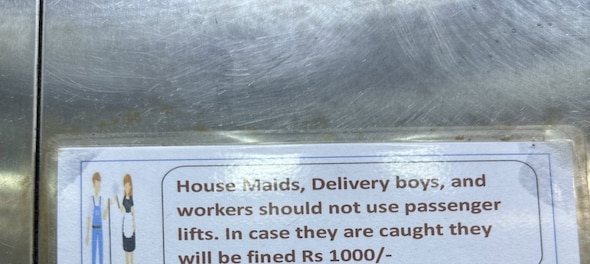 Hyderabad housing society’s ₹1,000 fine on delivery boys, maids using lift slammed online