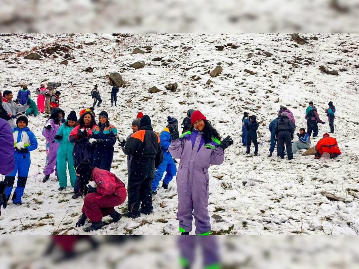 Good news for tourists! Fresh snowfall signals early onset of winter in  Himachal Pradesh