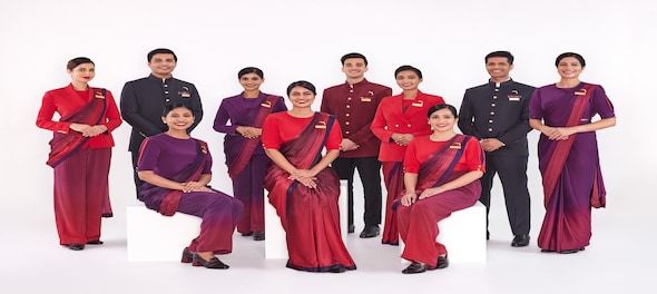 Air India unveils new uniforms for its cockpit & cabin crew, designed ...