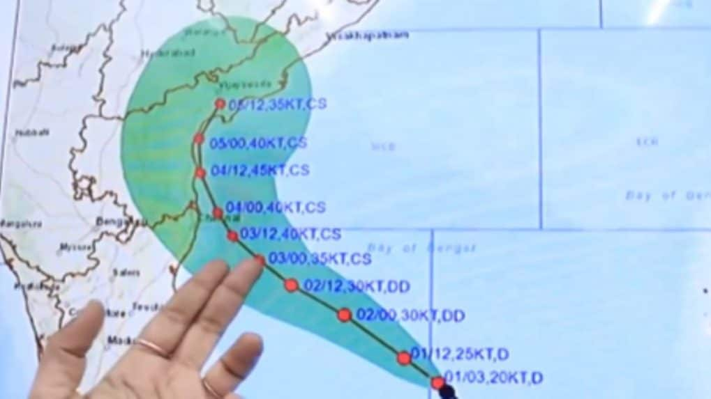 Cyclone Michaung: Landfall Expected In North Tamil Nadu, IMD Issues ...