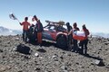 Porsche 911 sets record for reaching highest peak of 6,734 metres at Chilean volcano