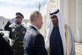 Russian President Vladimir Putin meets Saudi Crown prince on a rare trip to shore up ties
