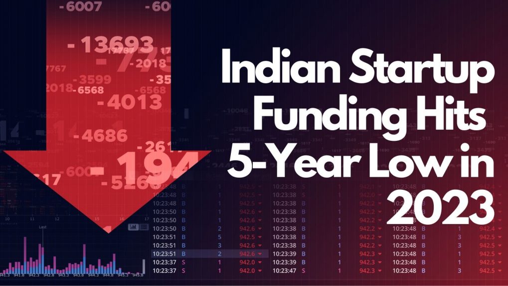 Indian Startup Funding Hits 5-year Low — $7 Billion In 2023, Down 73% ...