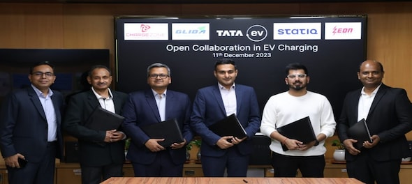 Tata Motors’ electric arm signs MoU with four CPOs for setting up 10,000 EV chargers by FY25