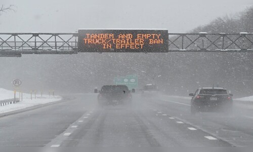 Major storm sweeping the US is expected to bring heavy rain, snow to ...