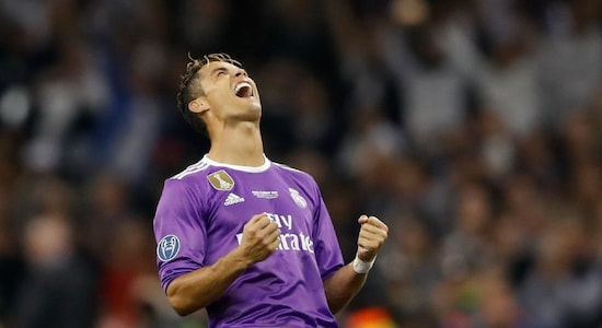 Most Champions League goals in a single season | Cristiano Ronaldo scored 17 Champions League goals for Real Madrid during the 2013-14 season. With that he became the player with the most goals in a single Champions League season. Ronaldo is also second on this list with 16 goals in one season and also third with 15 goals in a single Champions League season. (Image: Reuters)