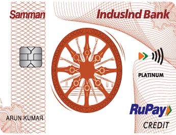 IndusInd Samman RuPay Credit Card (Only for Government Employees)