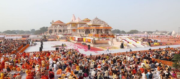 Ayodhya Ram Mandir Inauguration: PM Modi lights Ram Jyoti at his ...