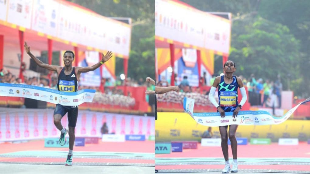 Tata Mumbai Marathon 2024 Lemi Retains The Crown While Aberash   Tata Mumbai Marathon 2024 Lemi Retains The Crown While Aberash Clinches The Womens Title1 1019x573 