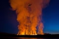 Volcano in Iceland subsides, but threat remains