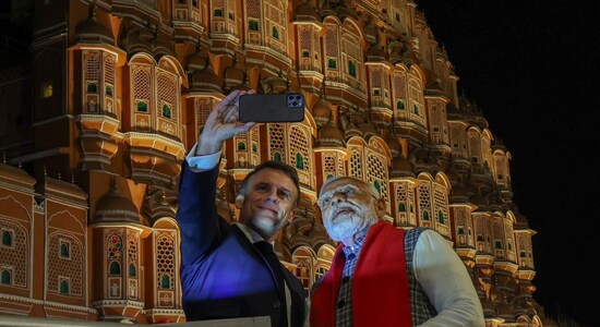 In pics — Here's how Modi, Macron spent a day in Jaipur