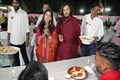 Anant Ambani and Radhika Merchant's pre-wedding Anna Seva in pictures