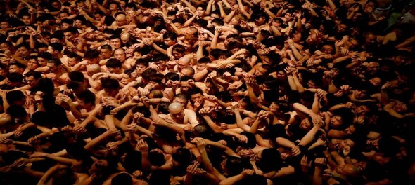 1000-year-old naked man festival held for last time in Japan's Iwate prefecture