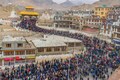 Ladakh witnesses complete shutdown as thousands demand statehood, inclusion in Sixth Schedule