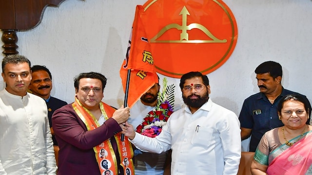 Lok Sabha Elections 2024 Govinda Joins Eknath Shindes Shiv Sena May Contest From Mumbai North 8484