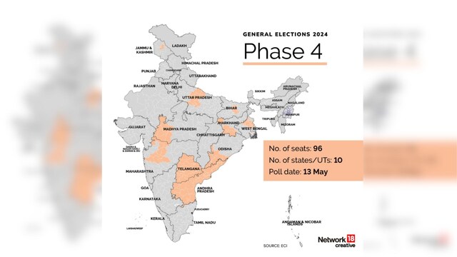 Lok Sabha Elections 2024: A look at the polling map of India - CNBC TV18
