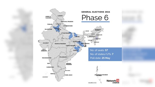 Lok Sabha Elections 2024: A look at the polling map of India - CNBC TV18