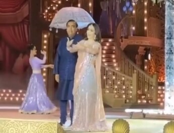 Watch: Mukesh and Nita Ambani's romantic dance performance at Anant-Radhika's pre-wedding bash