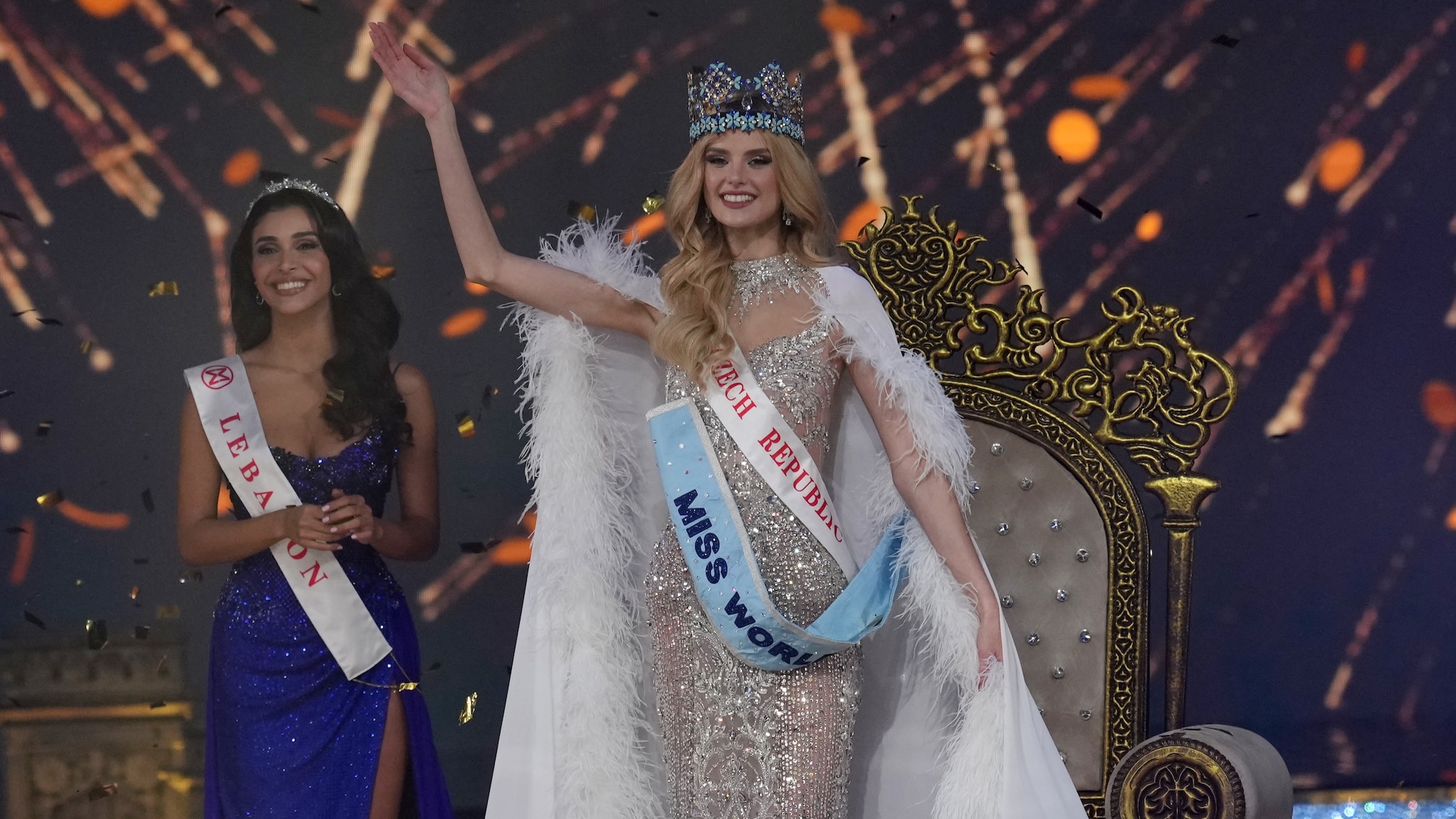 Miss World 2024 In Pics: Krystyna Pyszkova Wins Title; Lebanon's ...