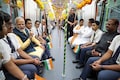 PM Modi takes metro ride with students in India's first underwater tunnel in Kolkata | WATCH