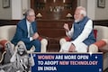 Women in India leading the charge in adopting new technology: PM Modi tells Bill Gates