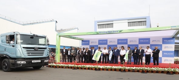 Tata Steel to use Tata Motors’ new green-fuel fleet in carbon-neutral drive