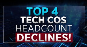 Headcount at top-4 IT companies declines for the first time in over a decade