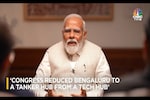 Exclusive | Congress has turned Bengaluru from 'tech hub to tanker hub': PM Modi