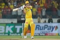 Watch: MS Dhoni gives a blockbuster ending to CSK innings with triple sixes against Mumbai