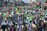 Rahul Gandhi files nomination for Kerala's Wayanad seat, holds massive roadshow