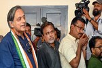 BJP's Rajeev Chandrashekhar vs Congress Shashi Tharoor in Thiruvananthapuram Lok Sabha seat; 48.4% polling till 3.30